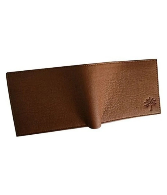 Topware Faux Leather Brown Casual Regular Wallet - Brown