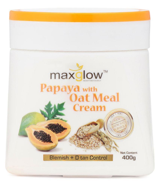 MaxGlow PAPAYA WITH OATMEAL CREAM Day Cream 800 gm