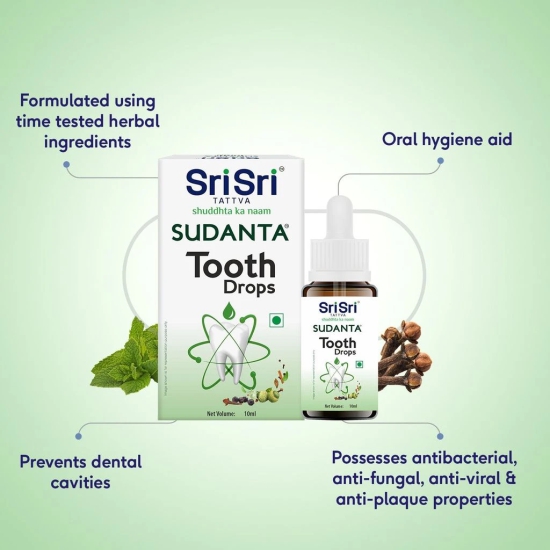 Sudanta Tooth Drops - Dental, 10ml