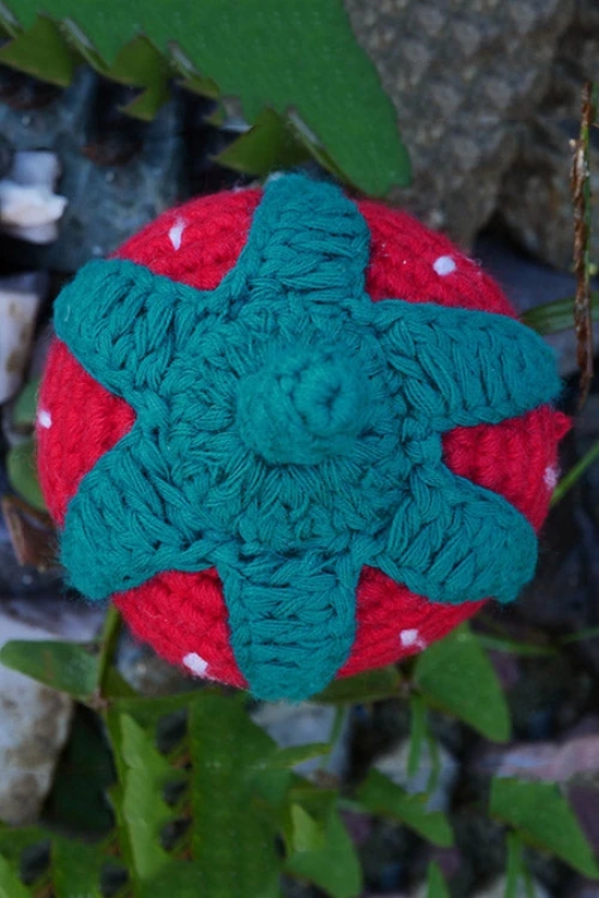 Himalayan Blooms Hand Made Crochet Soft Toys - Strawberry