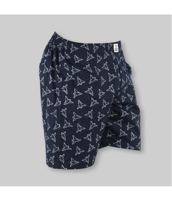 Multi Cotton Mens Boxer- ( Pack of 1 ) - None