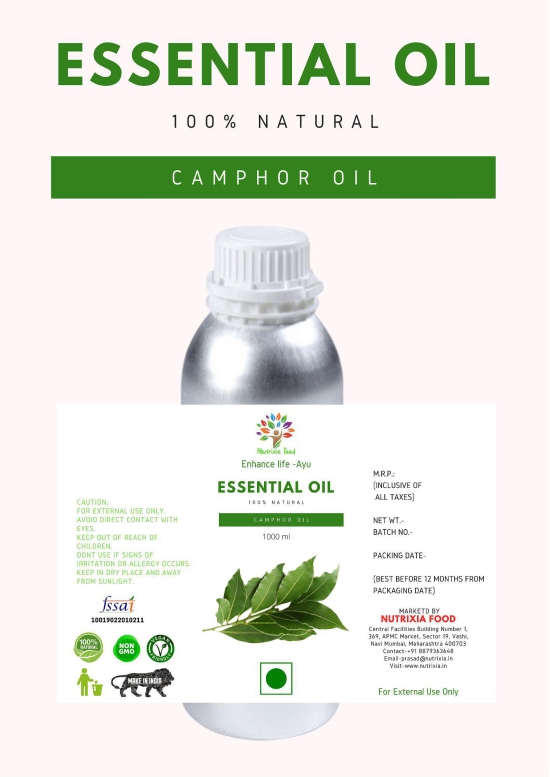 Camphor Oil - 1 Liter