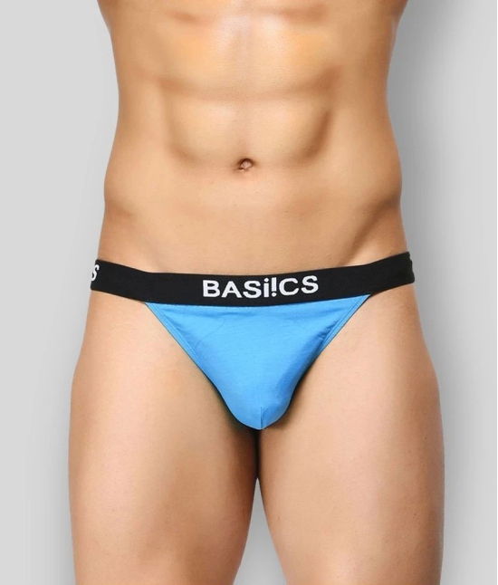 BASIICS By La Intimo - Multicolor Cotton Mens Thongs ( Pack of 3 ) - XL