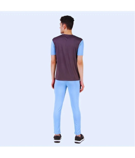 TechFeel - Multicolor Polyester Relaxed Fit Mens Tracksuit ( Pack of 1 ) - XL