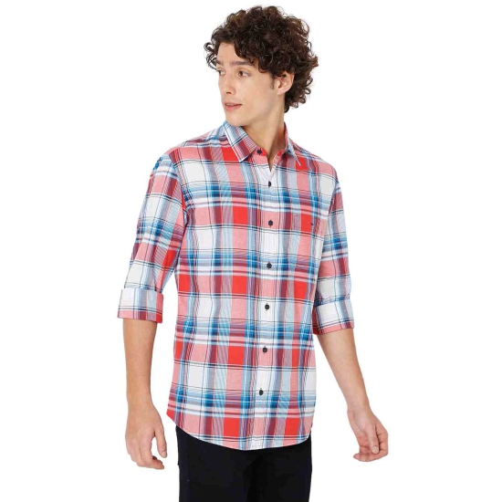 Red & Blue Madras Check Shirt