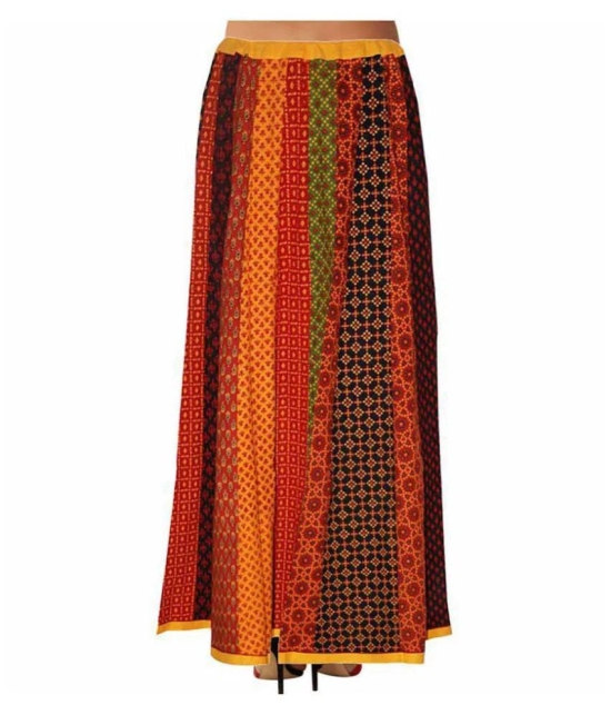 Sttoffa Cotton Straight Skirt - Multi Color - 30