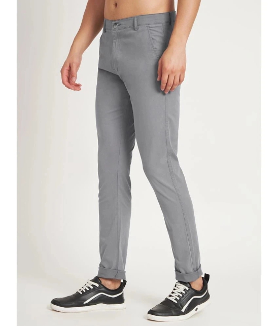 RAGZO Regular Flat Mens Chinos - Grey ( Pack of 1 ) - None