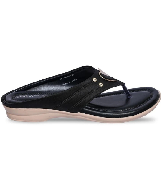 Paragon Black Floater Sandals - None