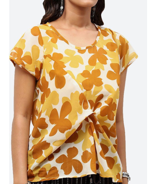 Baawri - Yellow Polyester Women's Regular Top ( Pack of 1 ) - None