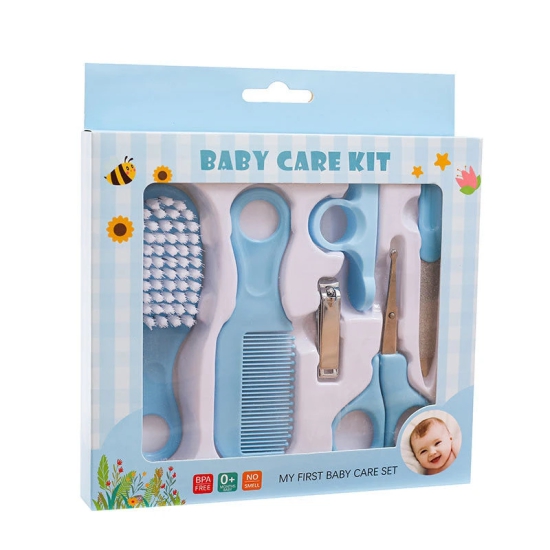 Baby Care Grooming Kit-Blue