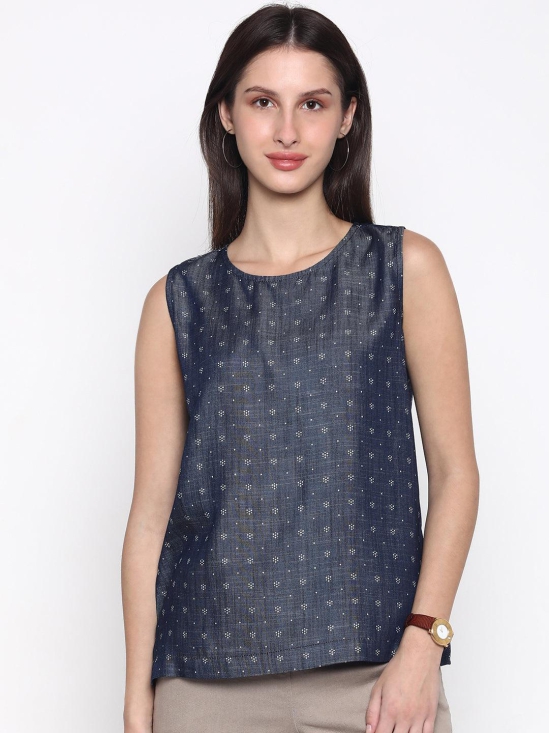 The Ruby Top - Denim Tencel-XS