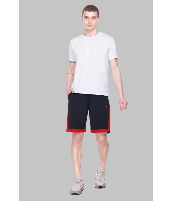 LEEBONEE Navy Polyester Blend Mens Shorts ( Pack of 1 ) - None