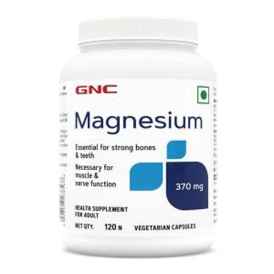 GNC Magnesium Tab 370mg    1x120