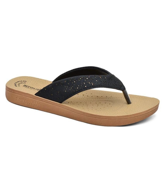 Aerowalk -  Black Womens Flats - None