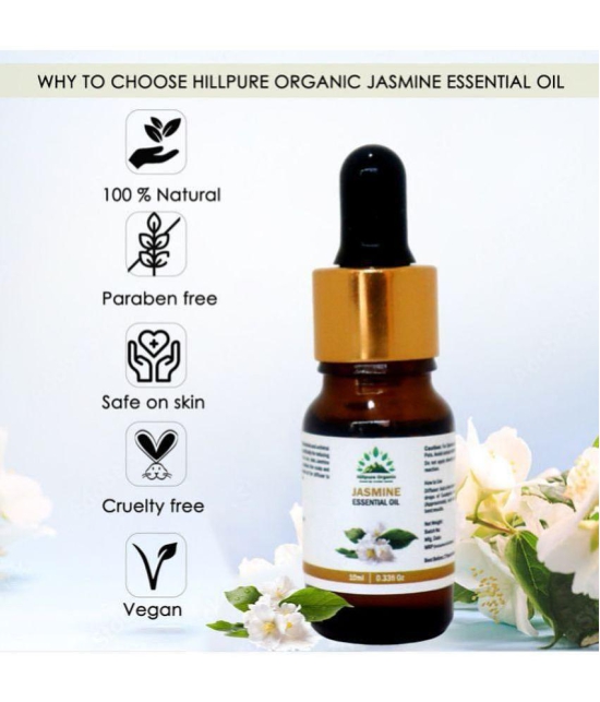 Hillpure Organic - Jasmine Essential Oil 10 mL ( Pack of 1 )