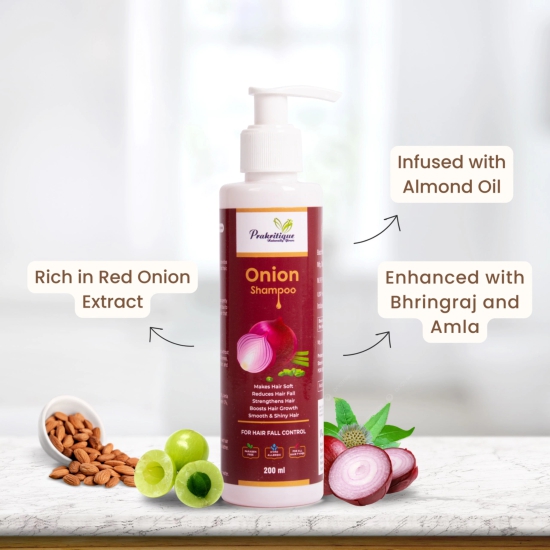 Prakritique Onion Oil Hair Oil (200 ml)