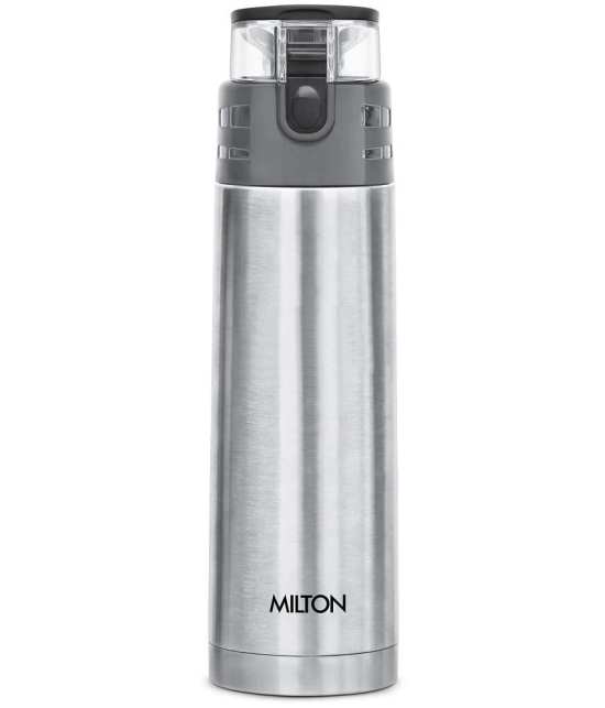 Milton Atlantis 900 Thermosteel Hot and Cold Water Bottle, 750 ml, Silver - Silver