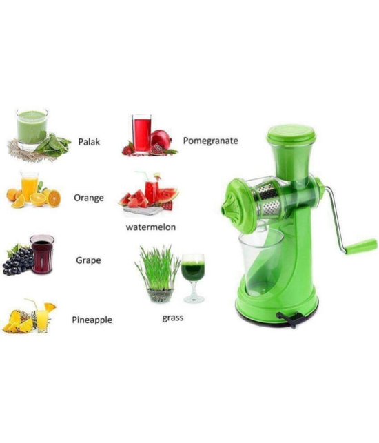 iview kitchenware Plastic Green Manual Juicer ( Pack of 1 ) - Green