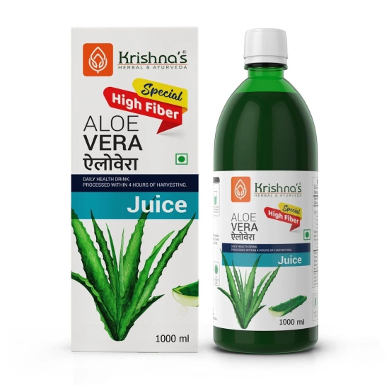 Premium Aloe Vera High Fiber Juice 1000 ml