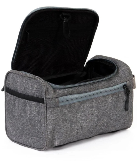 bulfyss Grey Toiletry Bag for Men - Grey