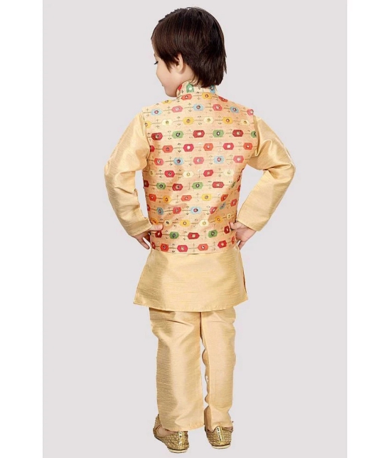 Arshia Fashions - Gold Cotton Blend Boys ( Pack of 1 ) - None