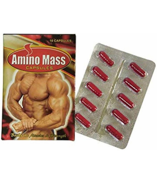 Dr. Chopra G & G Amino Mass Capsule Weight Gainer Pack of 3 10 no.s Unflavoured