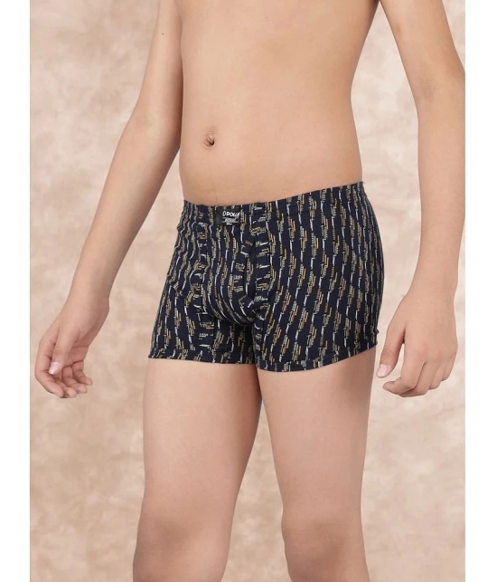 Dollar Bigboss Pack of 5 Boys Cotton Blend Trunks ( Multi Color ) - None