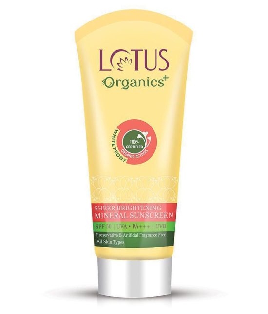 Lotus Organics+ Ultra Matte Mineral Sunscreen SPF 40 100g