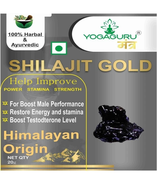 SHILAJIT GOLD RESIN 20 GM