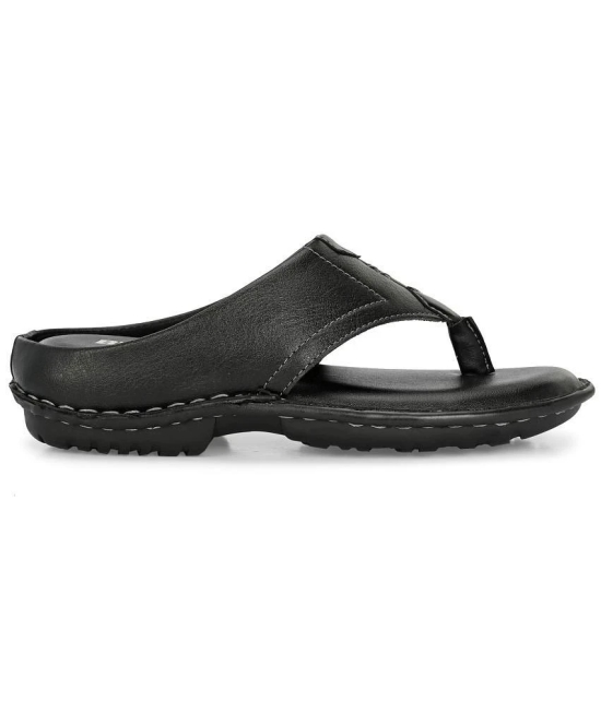 Bucik BLACK Mens Leather Slipper - None