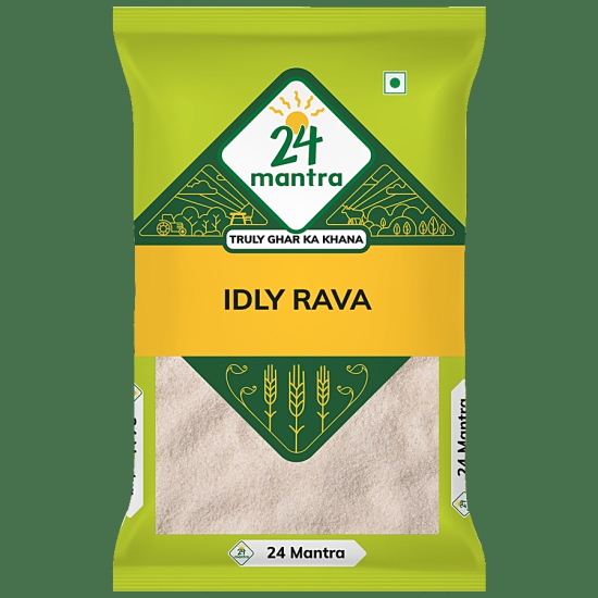 24 mantra RICE (IDLY) RAVA   500 GMS