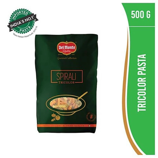 Del Monte Tricolor Gourmet Pasta - Spirali, 500 G