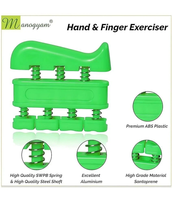 Finger Strengthener Finger Exerciser for Forearm& Hand Gripper Workout Equipment - Multi Color