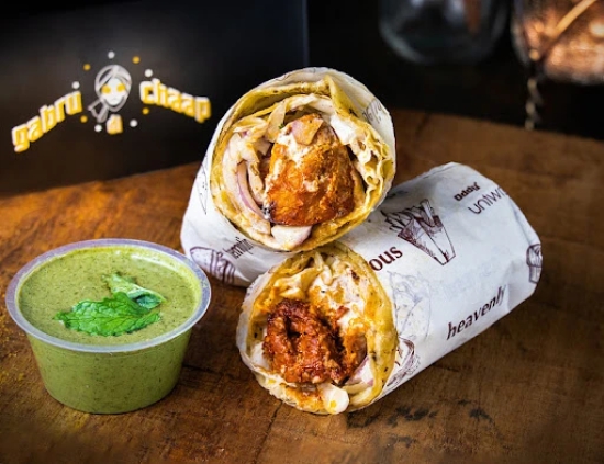 Masala Chaap Wrap