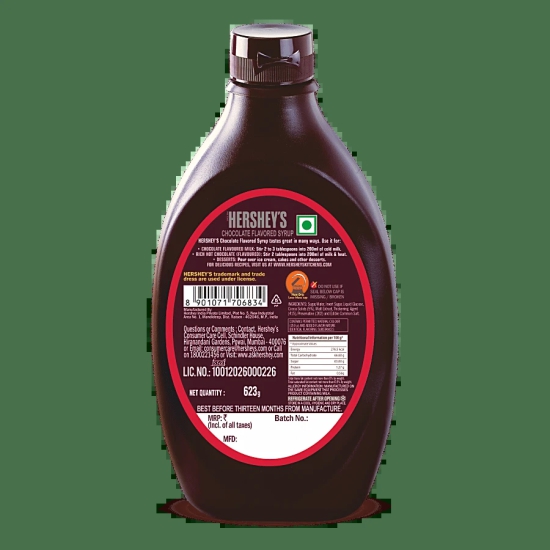 Hersheys Chocolate Syrup, 623 Gm