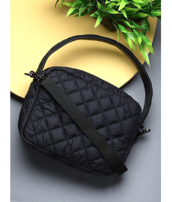 Anekaant - Black Polyster Sling Bag - Black