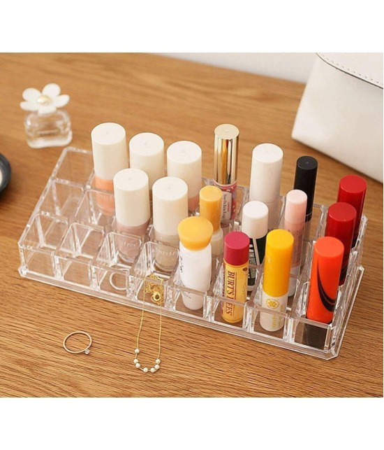 VARKAUS - Make Up Lipstick 32 Slot Organizer ( Pack of 1 )