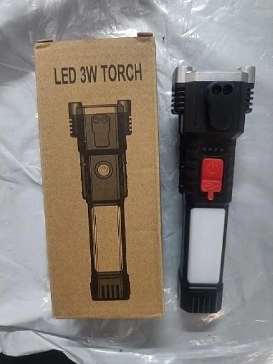 Uttamrobotics Multifunctional Work Portable LED Flashlight