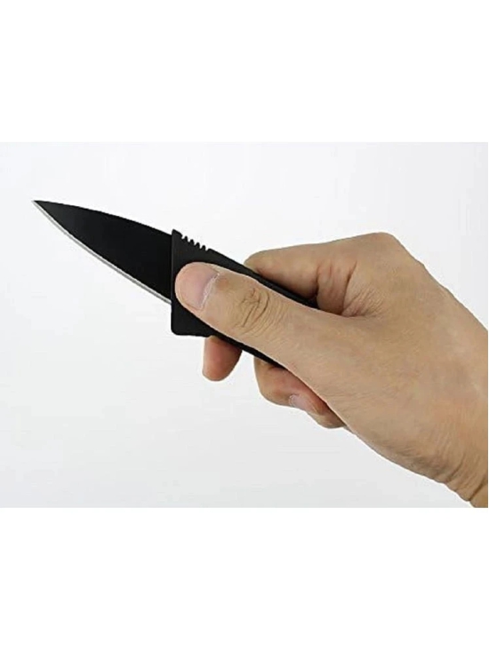 NAMRA Black Stainless Steel Knife Set Blade Length 9 cm ( Pack of 1 ) - Black