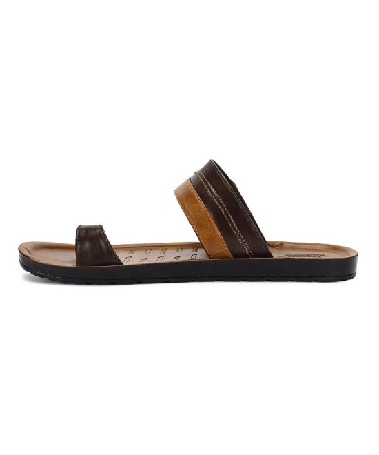 Paragon - Tan Mens Thong Flip Flop - None