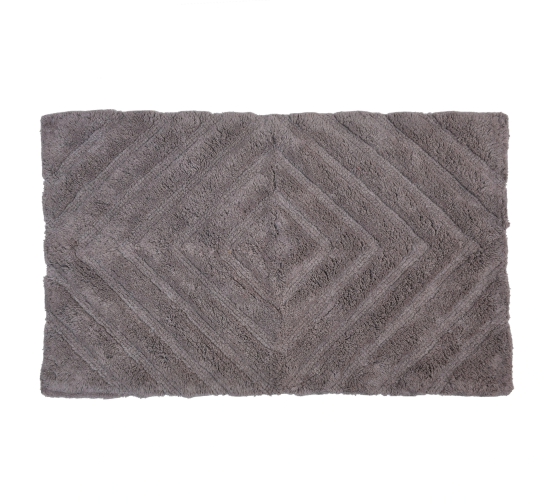 Diamond Bathmat-Grey