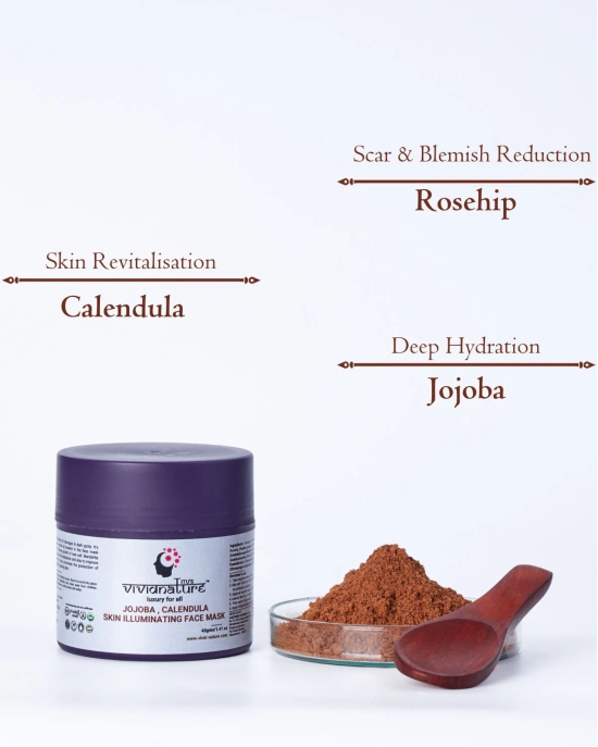 Jojoba Calendula face Mask | Natural Face Glow Mask | Best for Skin Illuminating