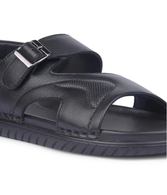 Liberty - Black Mens Sandals - None