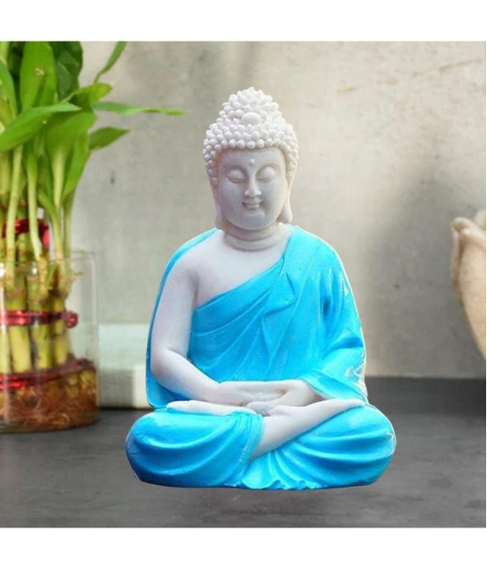 TINUMS Buddha Idol Resin Buddha Idol 14 x 8 cms Pack of 1