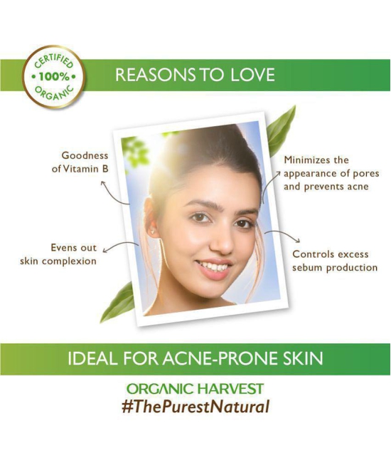 Organic Harvest - Acne or Blemishes Removal Face Wash For Combination Skin ( Pack of 1 )