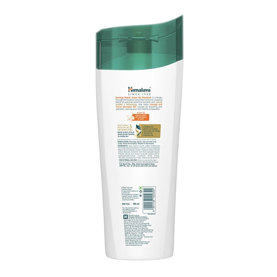 Himalaya Damage Repair Protein Shampoo - With Beach Almond, 180 Ml