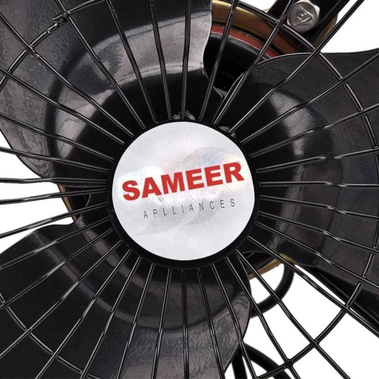 Sameer  9 inch (230 MM) Metal Exhaust Fan For Kitchen, Bathroom, Home & Industries 230 mm 3 Blade Exhaust Fan  (Energy Saving | Black | Pack of 1)