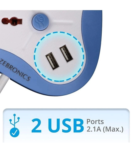 Zebronics 2 Socket Extension Board