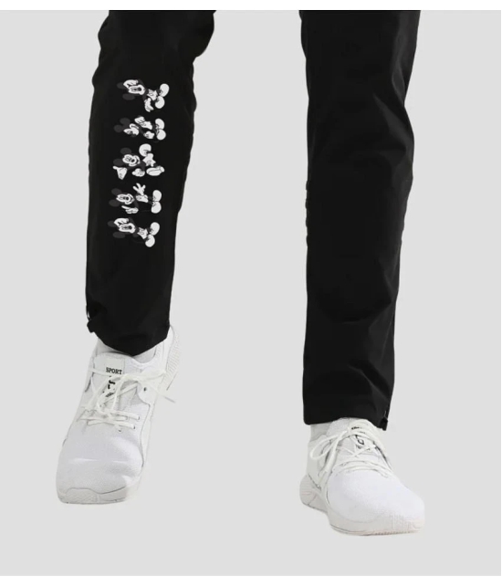 AKTIF Black Lycra Mens Joggers ( Pack of 1 ) - None