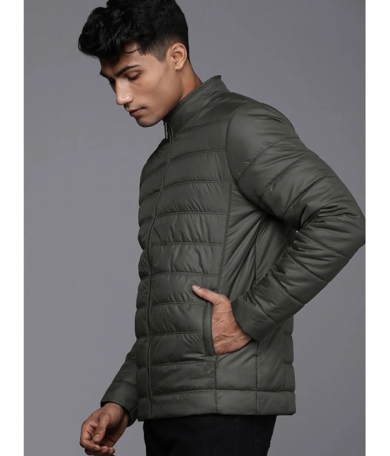 ADORATE Polyester Mens Puffer Jacket - Charcoal ( Pack of 1 ) - None